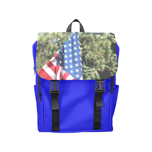 Forest Flag by Martina Webster Casual Shoulders Backpack (Model 1623)