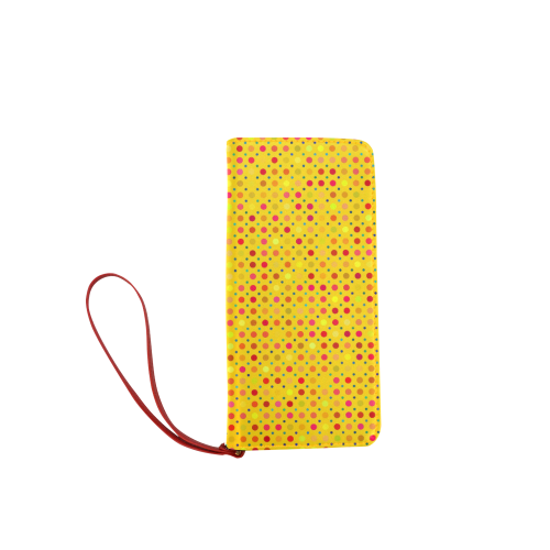 mixed dots 1 Women's Clutch Wallet (Model 1637)