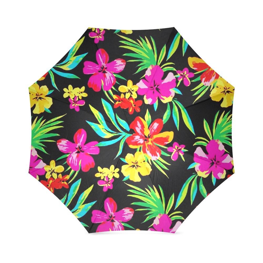 Flowers Mod Foldable Umbrella (Model U01)