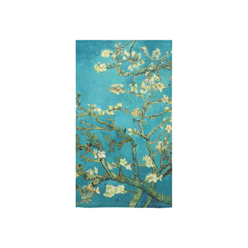 Vincent Van Gogh Blossoming Almond Tree Floral Art Custom Towel 16"x28"