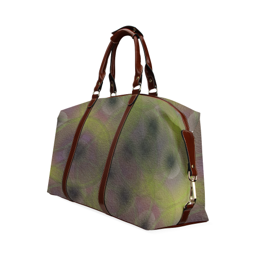 Abstract Circles Classic Travel Bag (Model 1643)