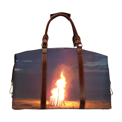 Beach Bonfire Blazing Classic Travel Bag (Model 1643)