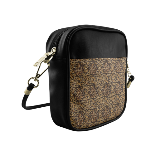 Leather-Look Ornament Sling Bag (Model 1627)
