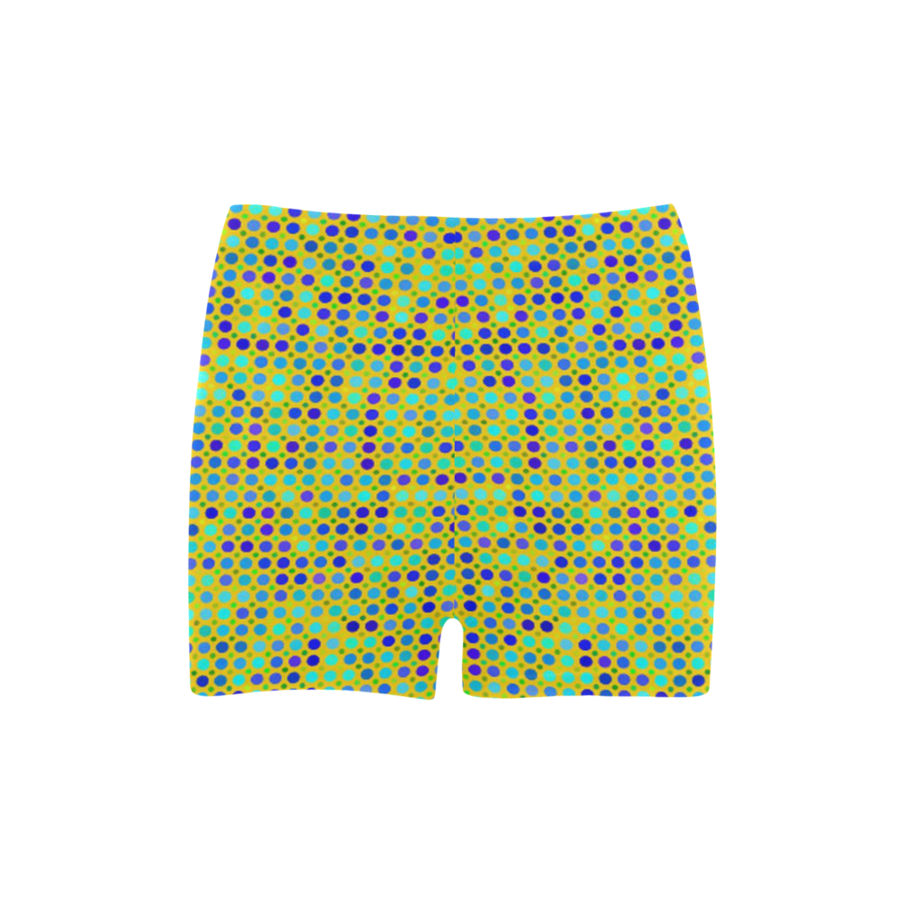 mixed dots 5 Briseis Skinny Shorts (Model L04)