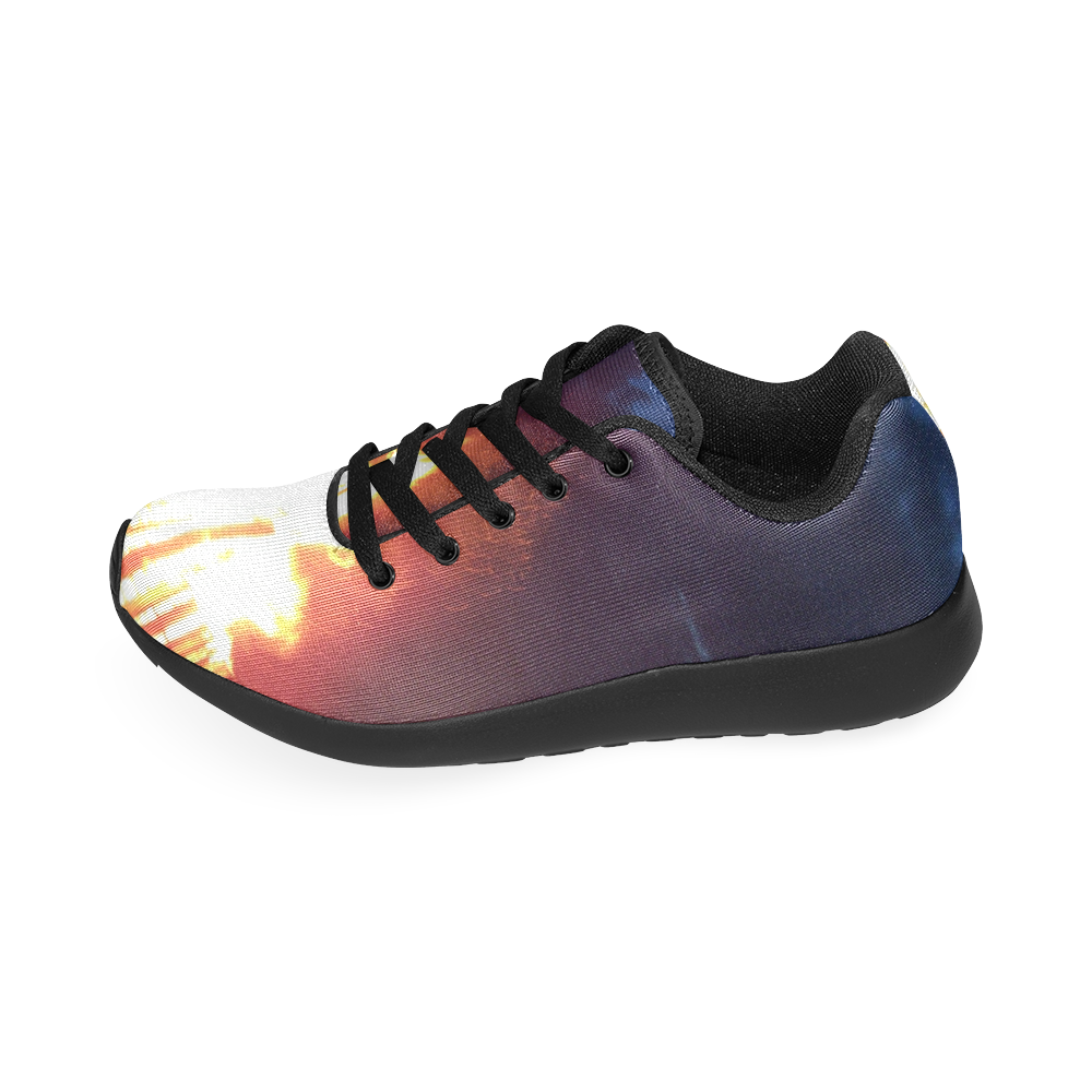 Beach Bonfire Blazing Men’s Running Shoes (Model 020)