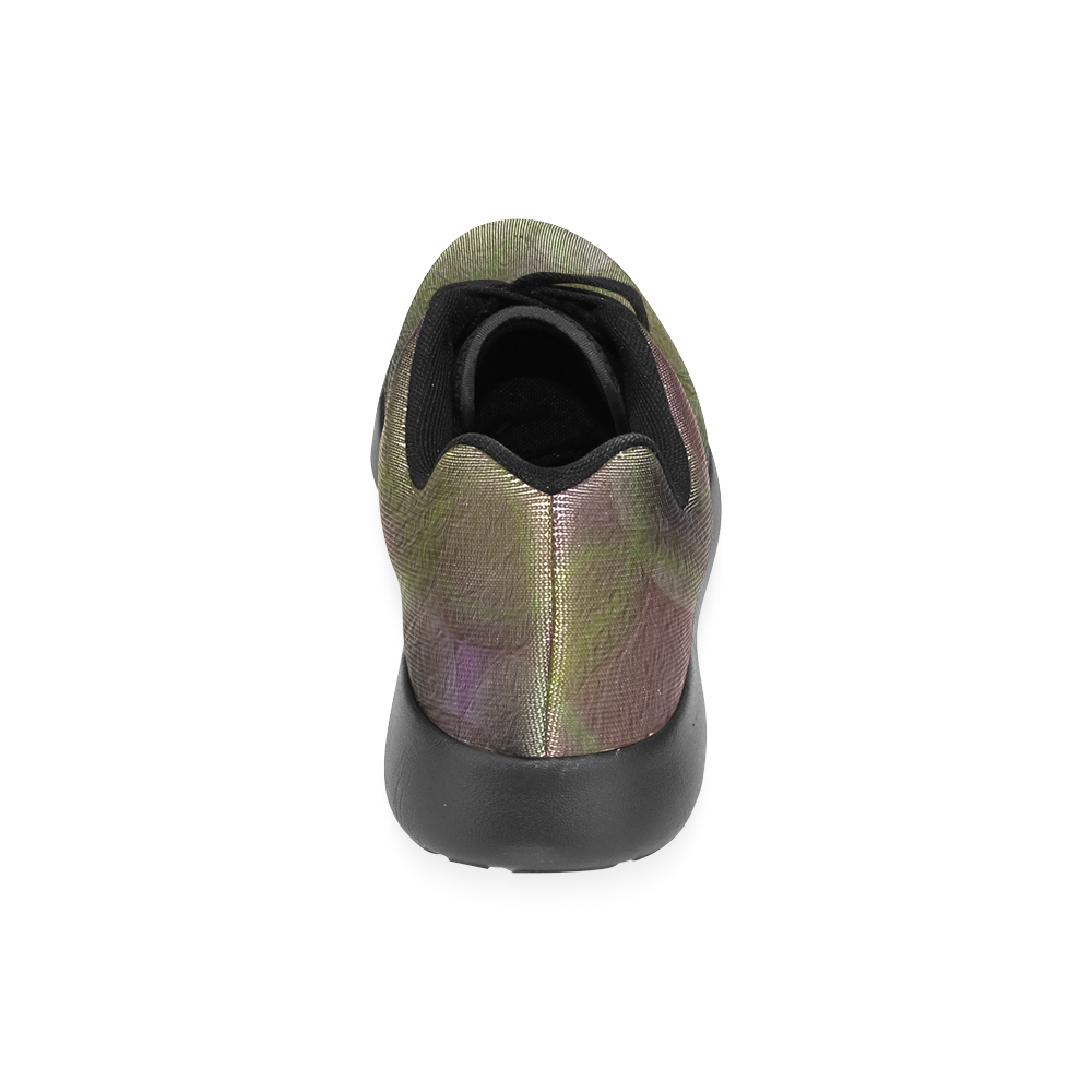 Abstract Circles Men’s Running Shoes (Model 020)