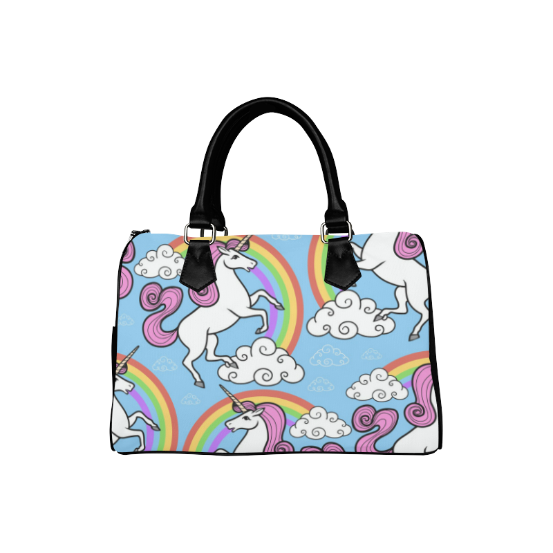 Unicorn Boston Handbag (Model 1621)