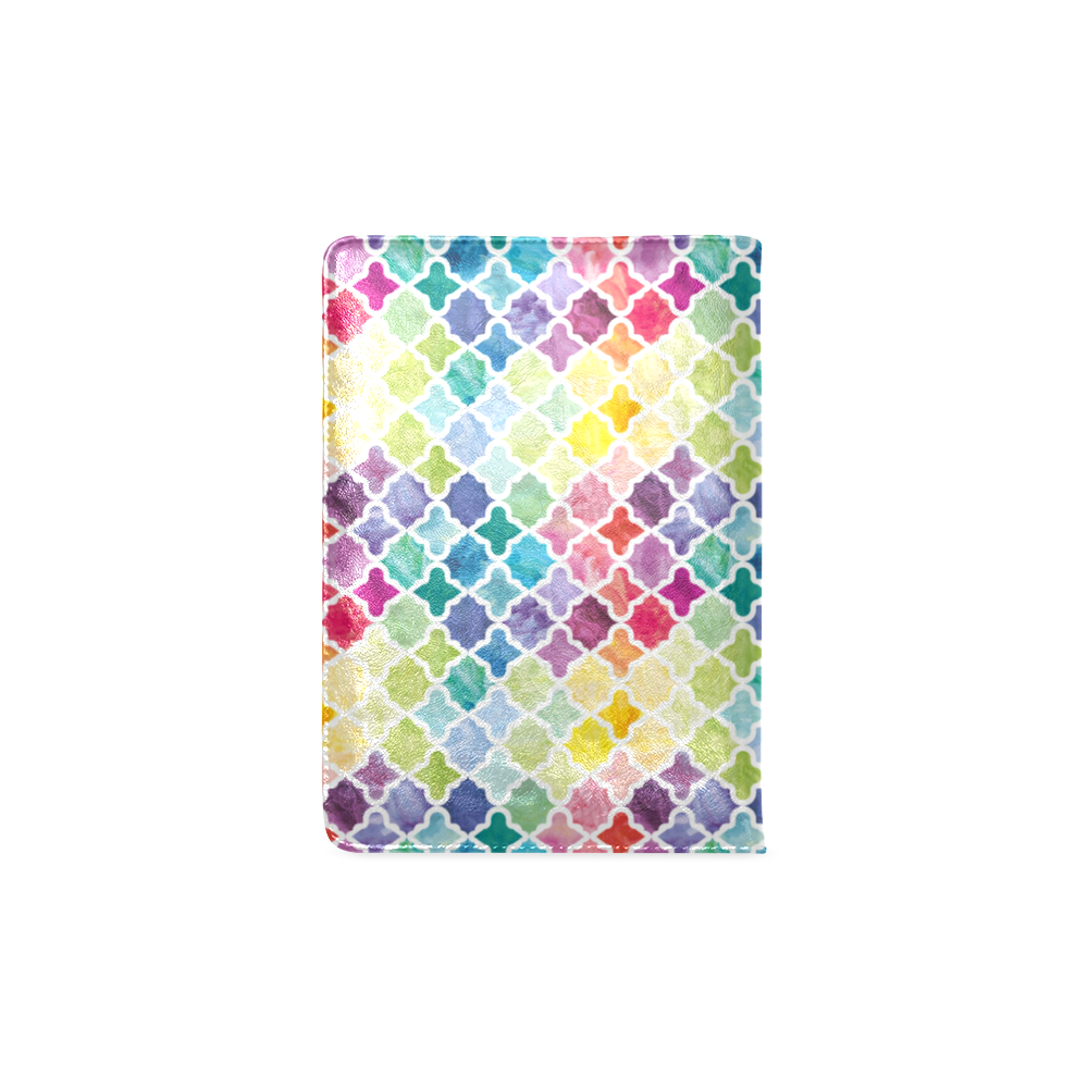 watercolor pattern Custom NoteBook A5