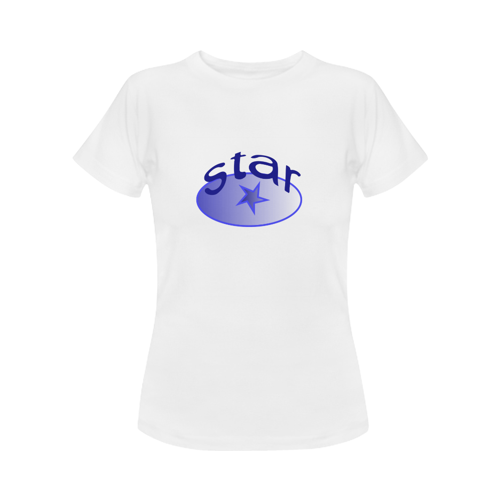 star Women's Classic T-Shirt (Model T17）