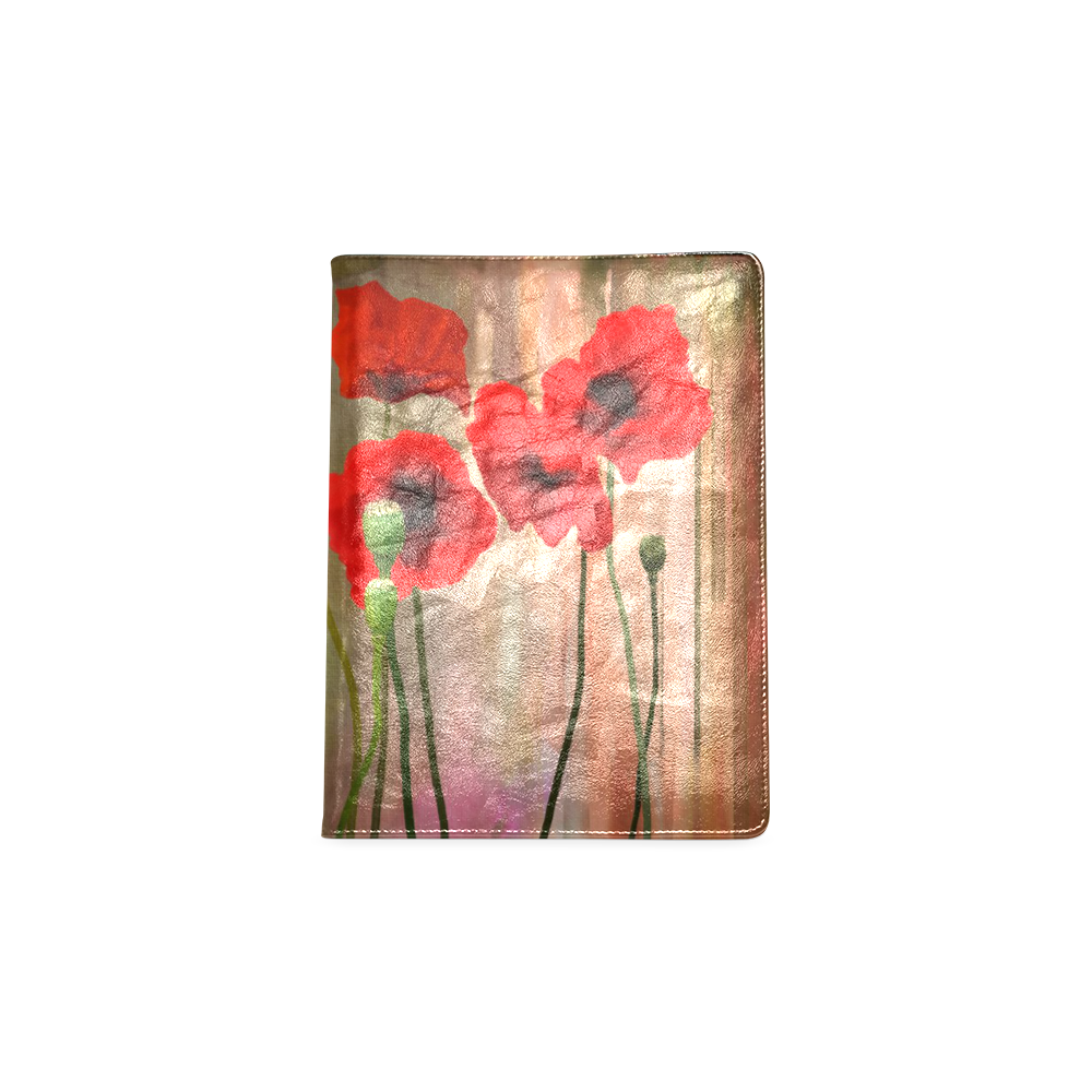 Poppies Custom NoteBook B5