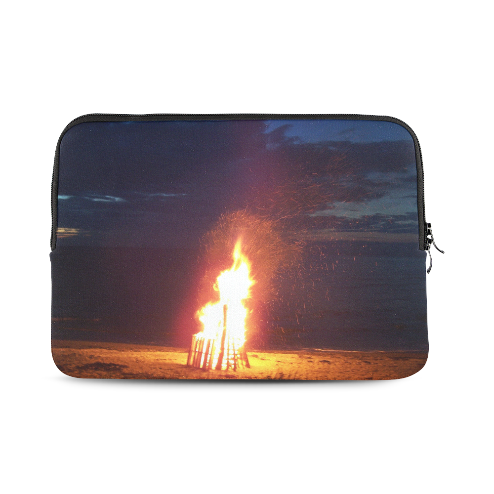 Beach Bonfire Blazing Macbook Air 13"
