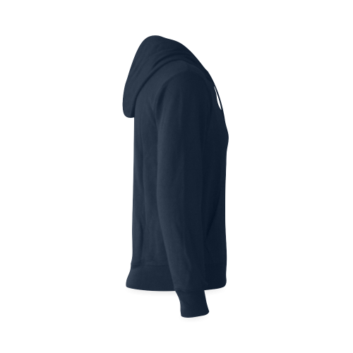 Catholic Holy Communion: Divine Mercy - Navy Blue Oceanus Hoodie Sweatshirt (Model H03)