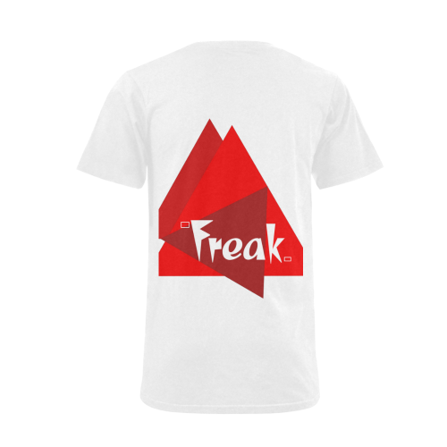 freak Men's V-Neck T-shirt  Big Size(USA Size) (Model T10)