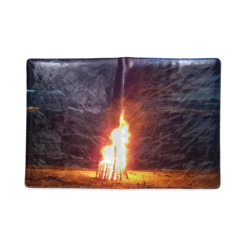 Beach Bonfire Blazing Custom NoteBook B5