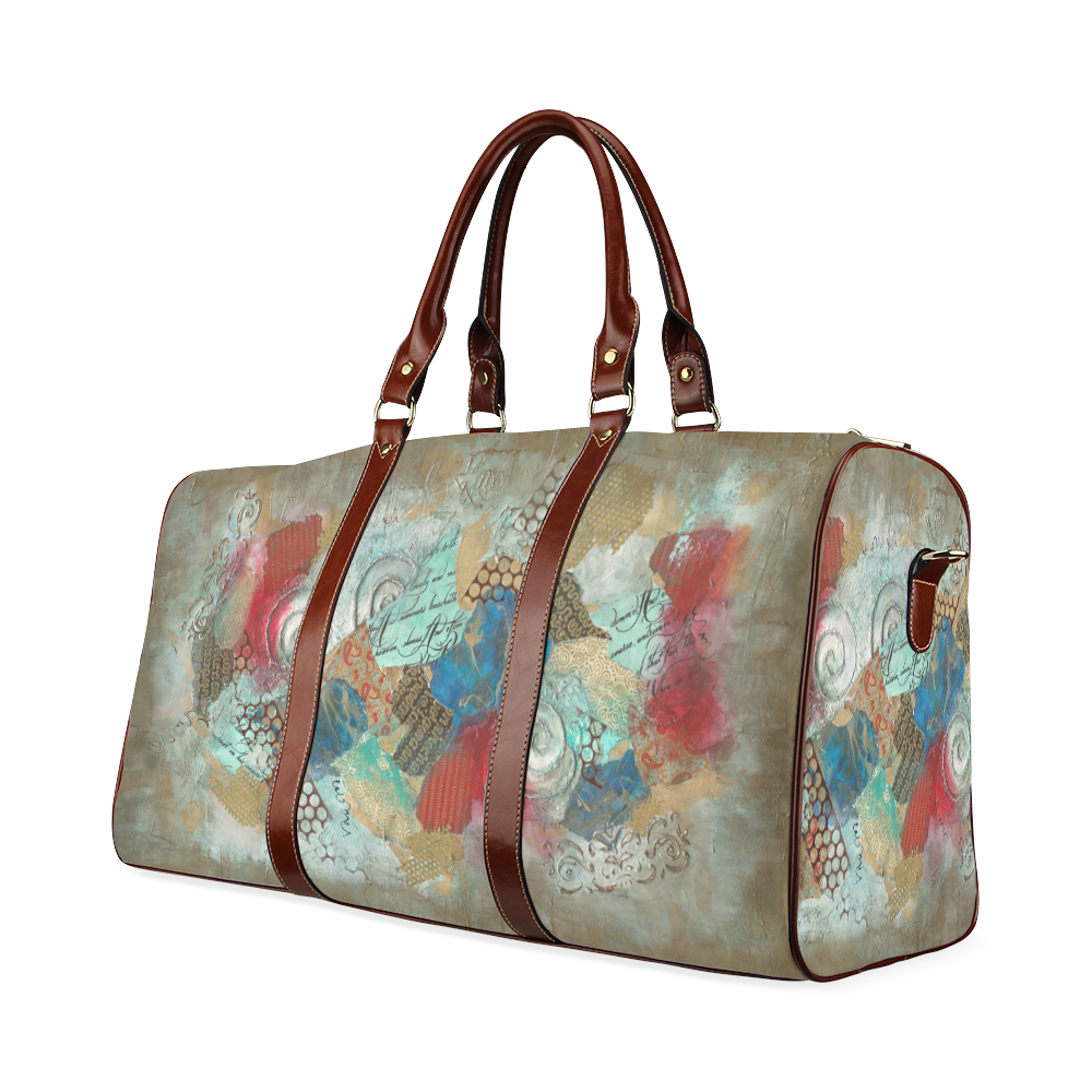 "HEY JUDE"-TRAVEL BAG Waterproof Travel Bag/Large (Model 1639)