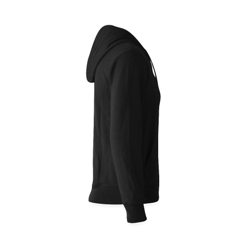 Catholic Holy Communion: Divine Mercy - Black Oceanus Hoodie Sweatshirt (Model H03)