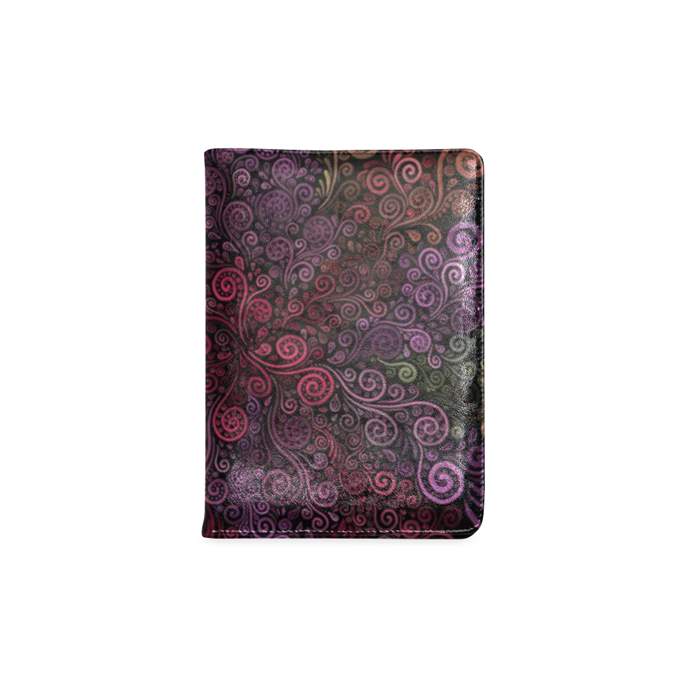 Psychedelic 3D Rose Abstract Custom NoteBook A5