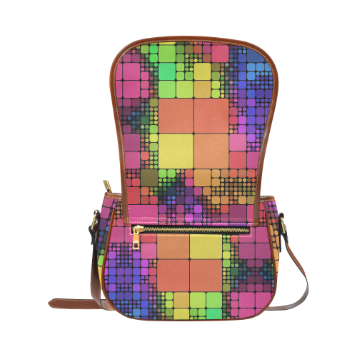 Disco Saddle Bag/Small (Model 1649) Full Customization