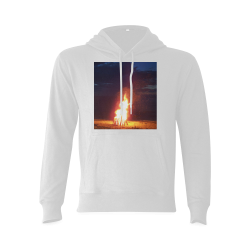 Beach Bonfire Blazing Oceanus Hoodie Sweatshirt (Model H03)