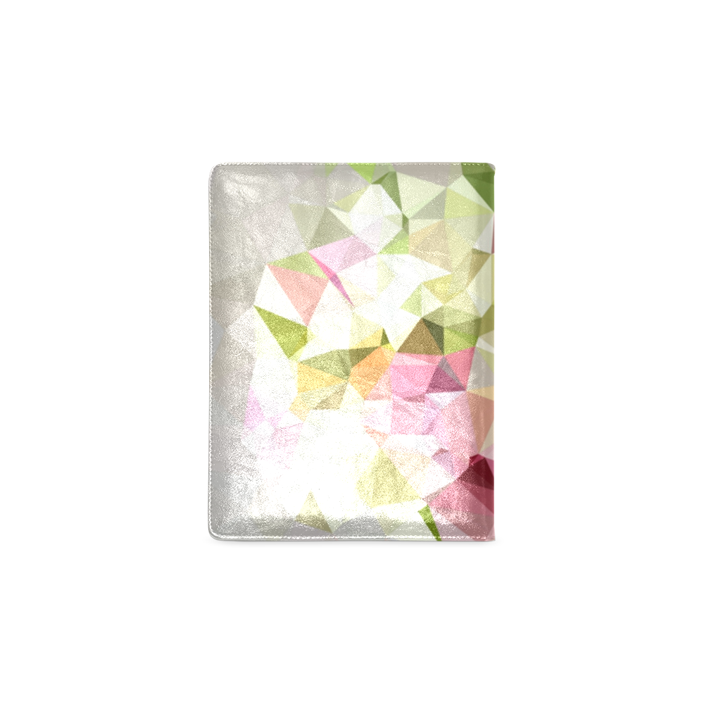 Low Poly Pastel Flowers Custom NoteBook B5