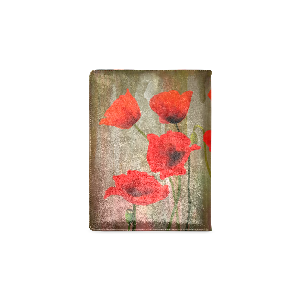 Poppies Custom NoteBook B5