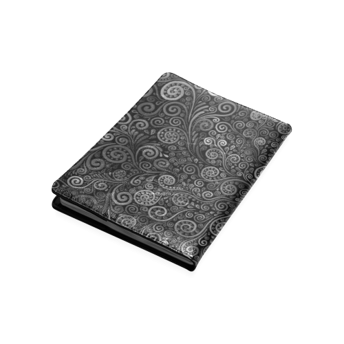 Black and White Rose Custom NoteBook B5