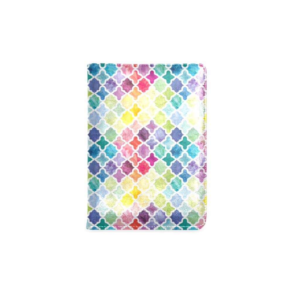 watercolor pattern Custom NoteBook A5