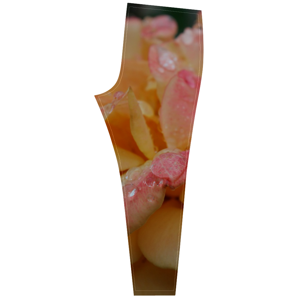 Raindrops on roses by Martina Webster Cassandra Women's Leggings (Model L01)