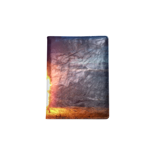 Beach Bonfire Blazing Custom NoteBook B5