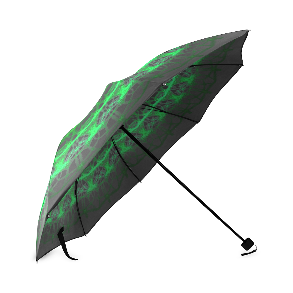 green mandella umbrella Foldable Umbrella (Model U01)