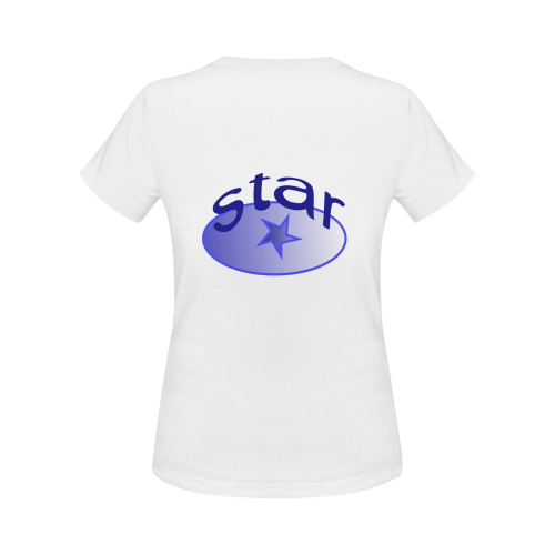 star Women's Classic T-Shirt (Model T17）