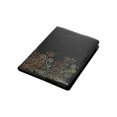 Psychedelic Sand Clock Custom NoteBook B5