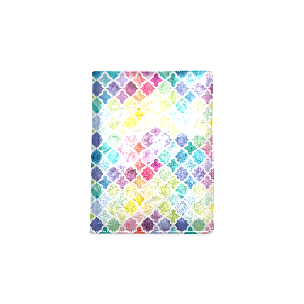 watercolor pattern Custom NoteBook B5