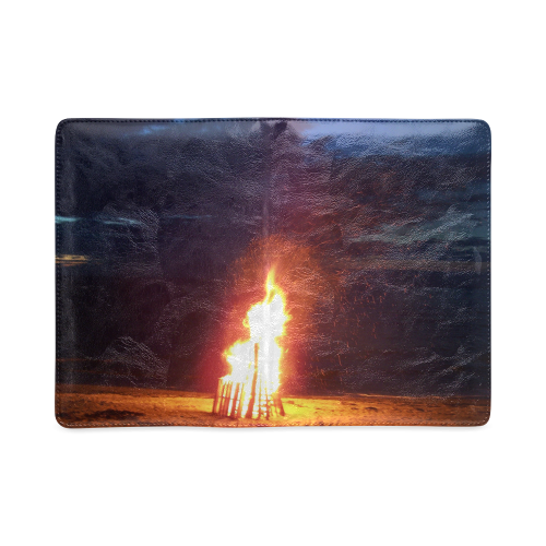 Beach Bonfire Blazing Custom NoteBook A5