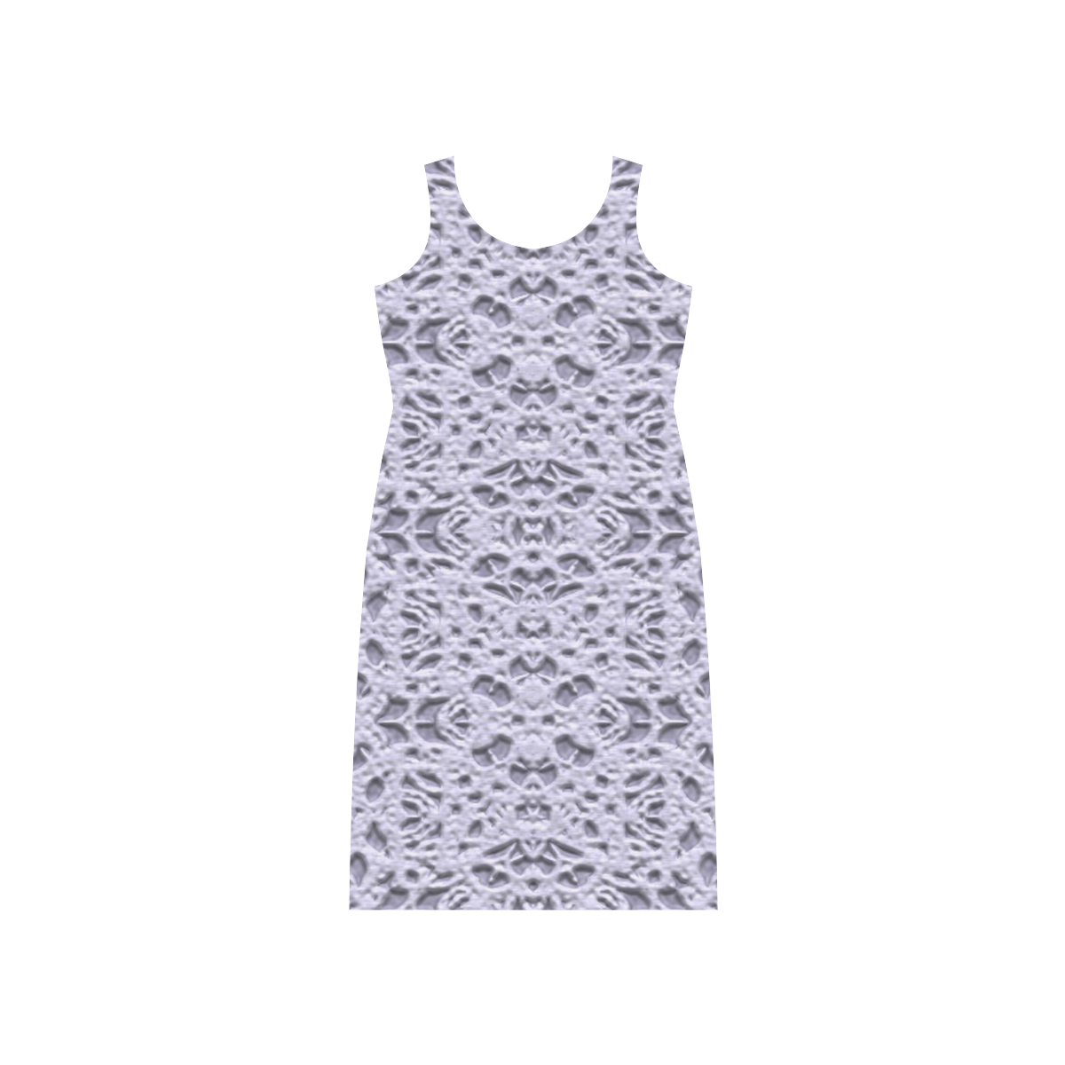 delicate (bridal) lace 10 Phaedra Sleeveless Open Fork Long Dress (Model D08)