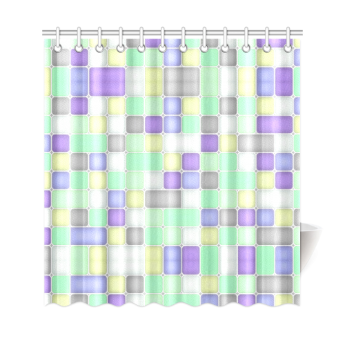 Squares Shower Curtain 69"x72"