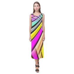 Pattern Linie by Artdream Phaedra Sleeveless Open Fork Long Dress (Model D08)