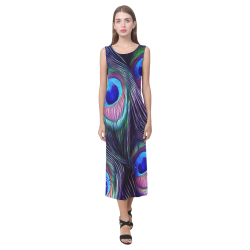 Rising Star Harvest Moon Phaedra Sleeveless Open Fork Long Dress