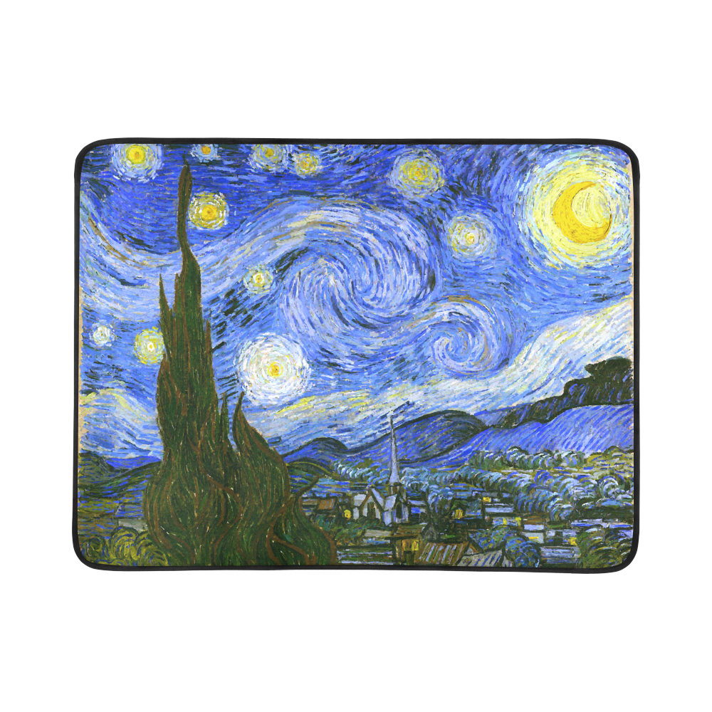 Van Gogh Starry Night Beach Mat 78"x 60"