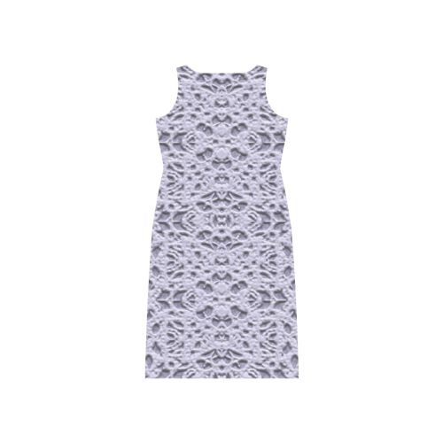 delicate (bridal) lace 10 Phaedra Sleeveless Open Fork Long Dress (Model D08)