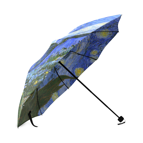 Van Gogh Starry Night Foldable Umbrella (Model U01)