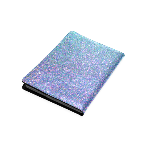Blue glitter Custom NoteBook B5