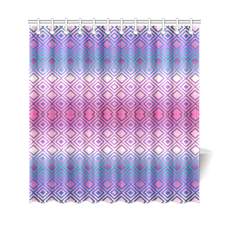 Geometric Shower Curtain 69"x72"