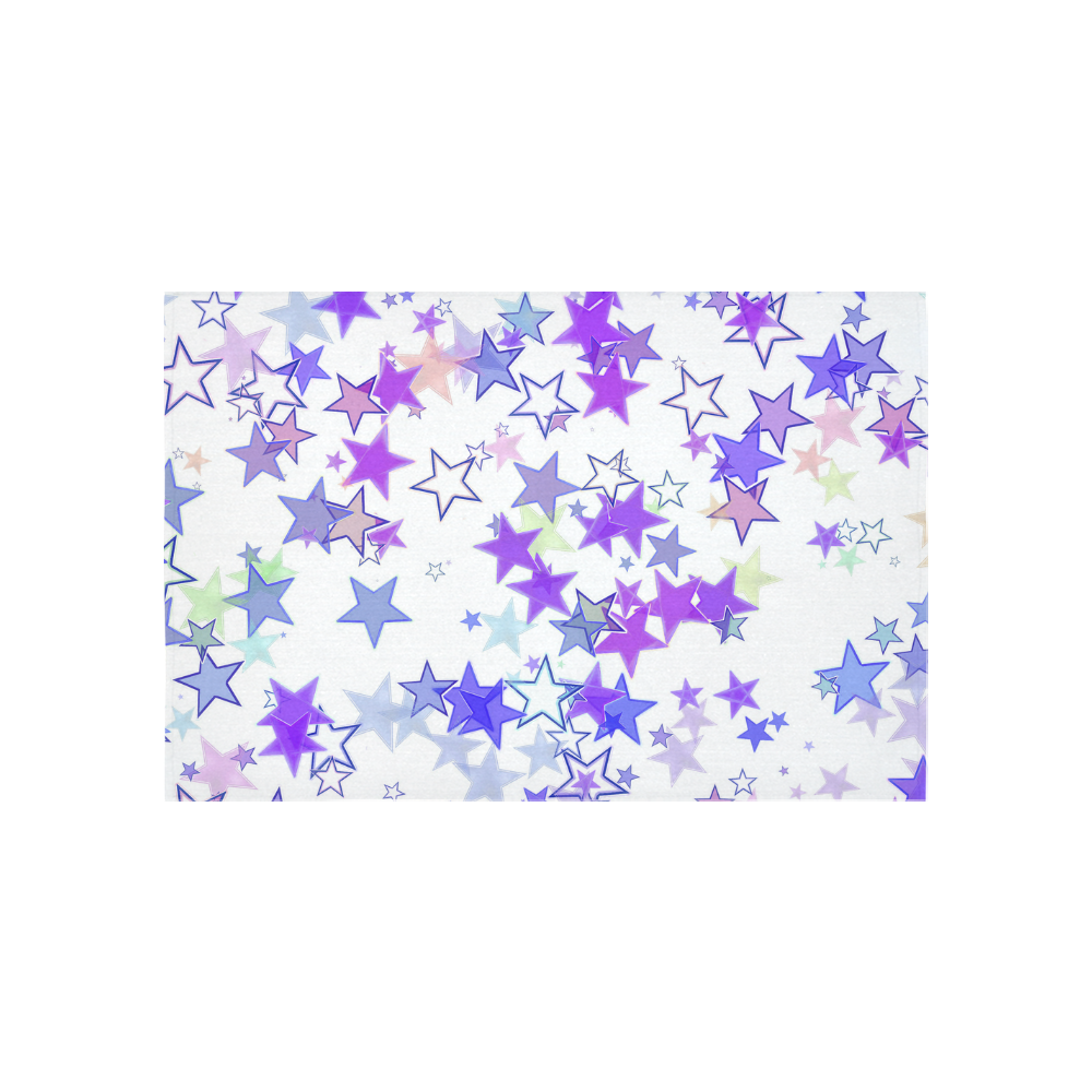 Stars Cotton Linen Wall Tapestry 60"x 40"