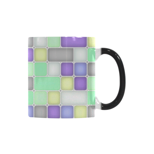 Squares Custom Morphing Mug