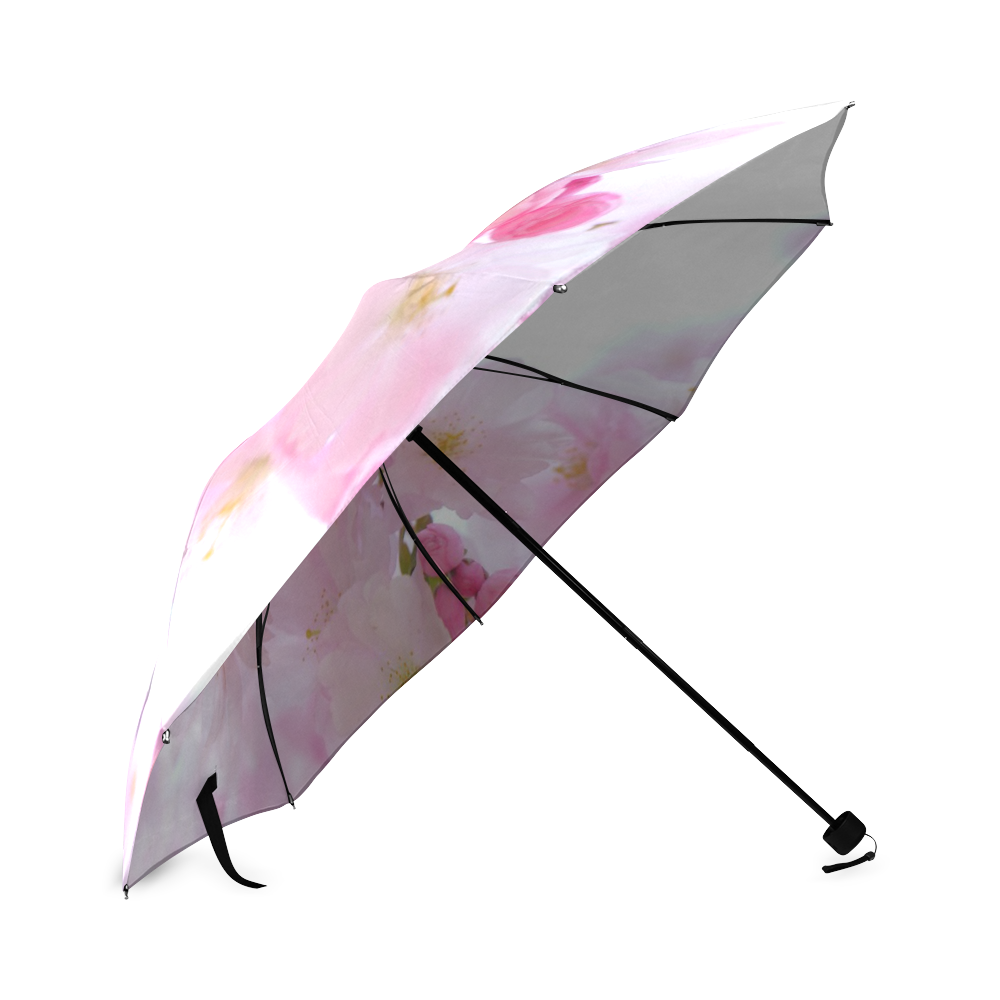 Beautiful Pink Japanese Cherry Tree Blossom Foldable Umbrella (Model U01)