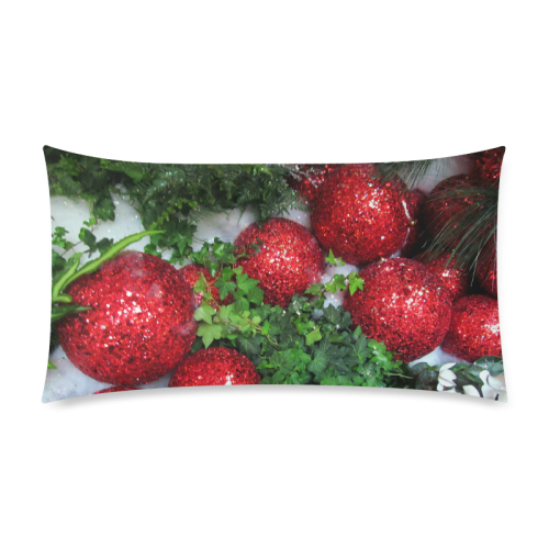 Christmas Sparkle by Martina Webster Custom Rectangle Pillow Case 20"x36" (one side)