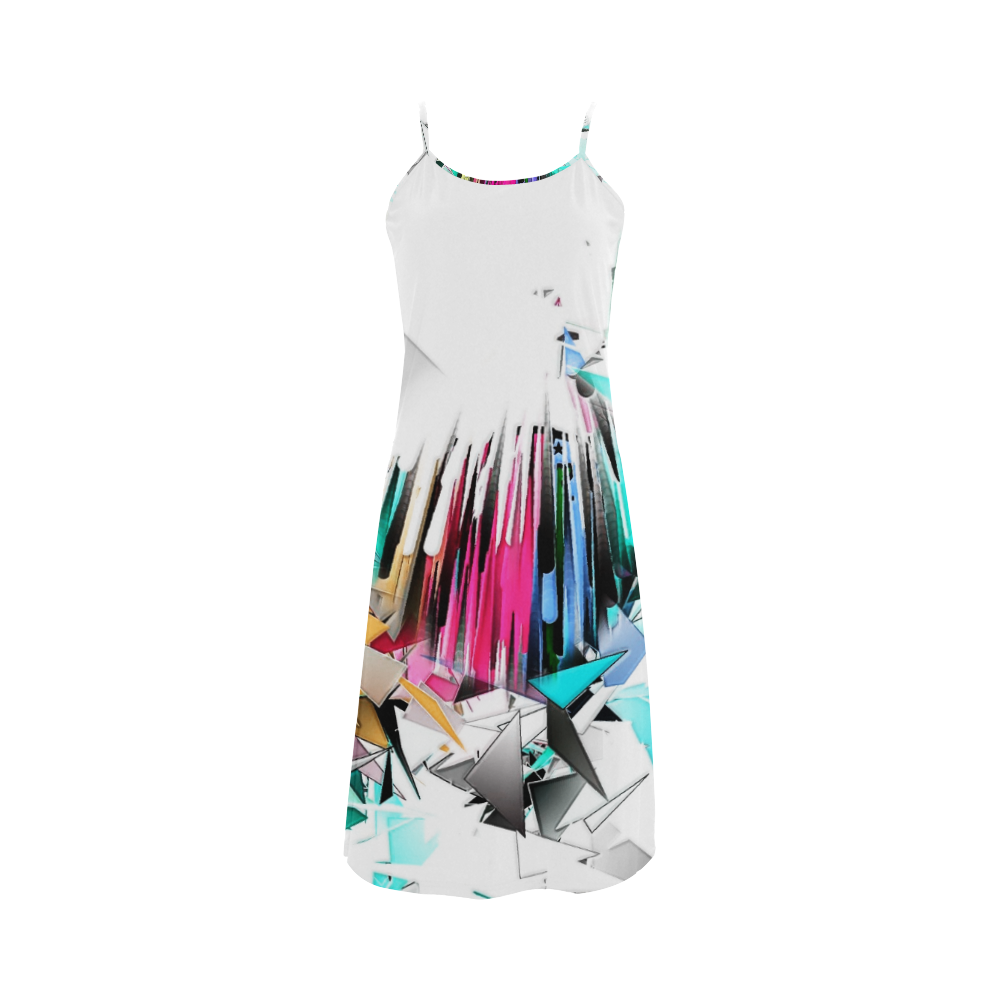 Broken Mirror by Artdream Alcestis Slip Dress (Model D05)