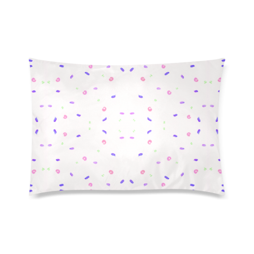 Pastel Custom Zippered Pillow Case 20"x30"(Twin Sides)