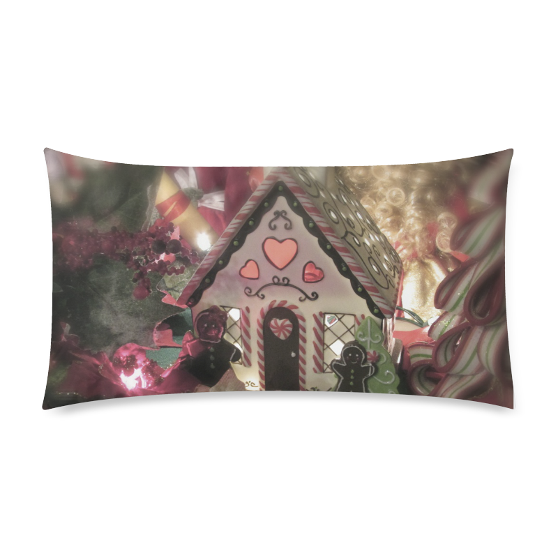 Dream of Christmas by Martina Webster Custom Rectangle Pillow Case 20"x36" (one side)